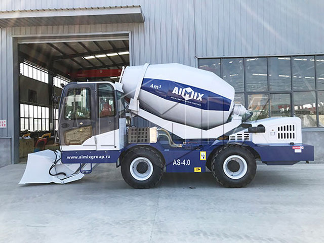 China Self Loading Concrete Mixer