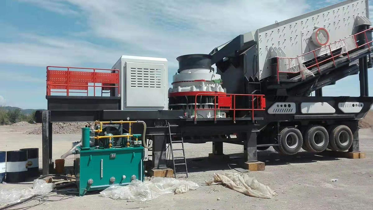 VPC Series Mobile Cone crusher truck