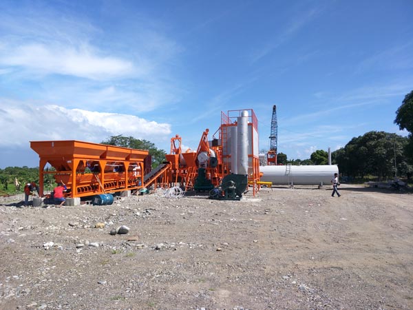 Mobile Type Asphalt Plant