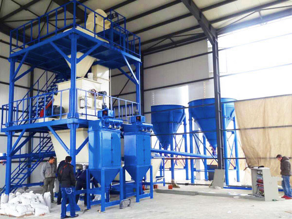 GJ15 dry mix mortar production line