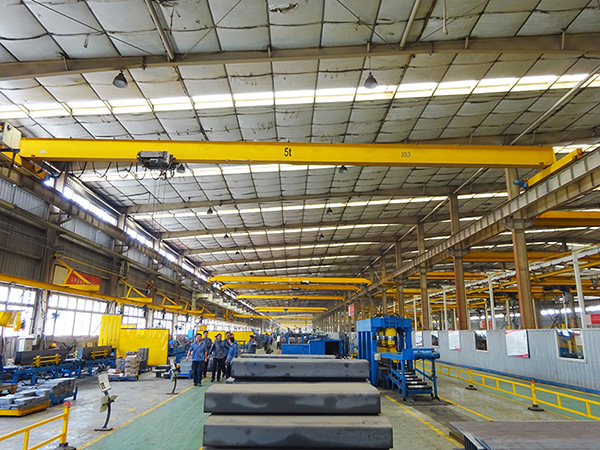 Single Girder Hoist Overhead Crane For Sale