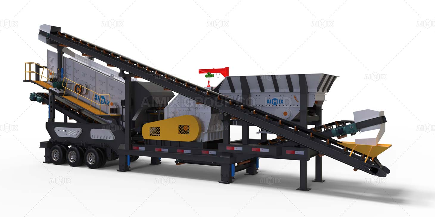 Mobile Impact Crusher Plant