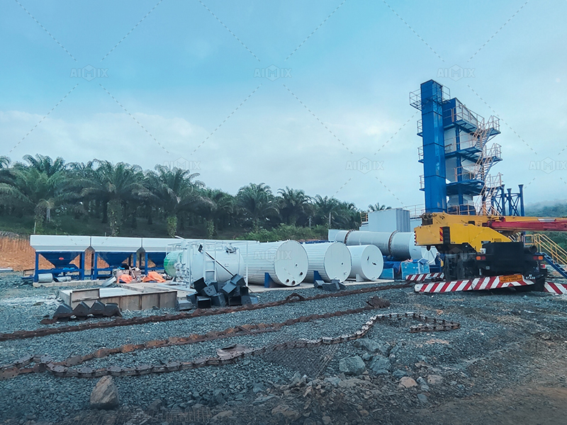 Aimix aspal mixing plant baru dijual