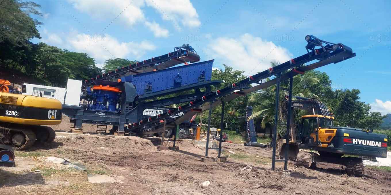 crushing granite