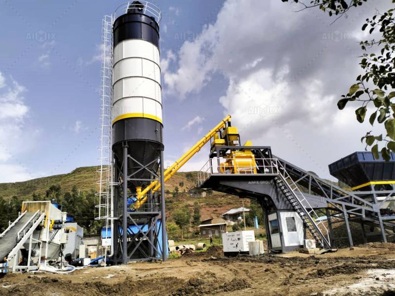 mobile concrete batching plant for sale