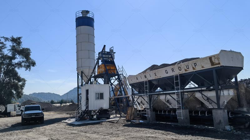 Concrete Batching Plant Installed en Mexico